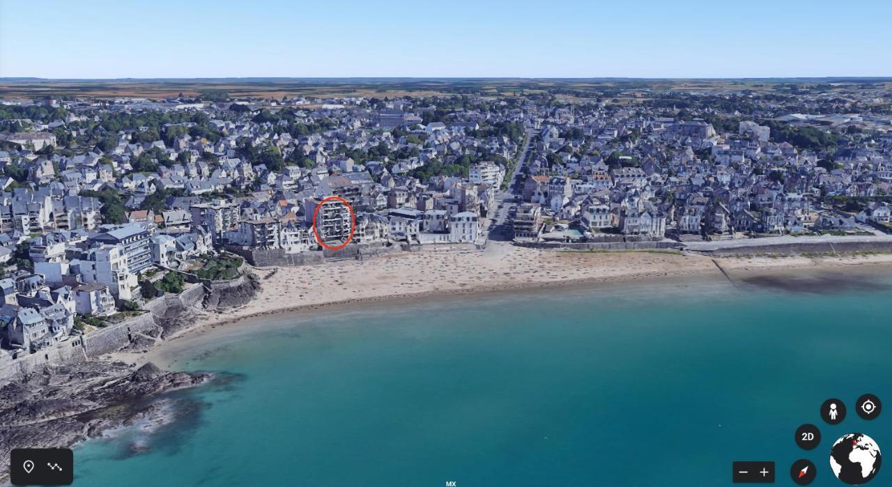 Appartement Les Pieds Dans L'Eau - Residence Sur La Plage 생말로 외부 사진