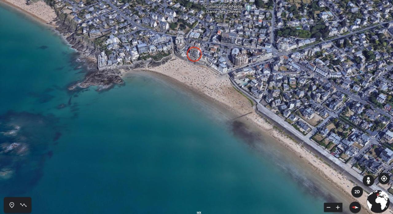 Appartement Les Pieds Dans L'Eau - Residence Sur La Plage 생말로 외부 사진