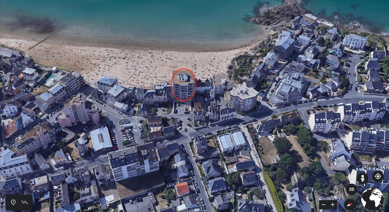 Appartement Les Pieds Dans L'Eau - Residence Sur La Plage 생말로 외부 사진