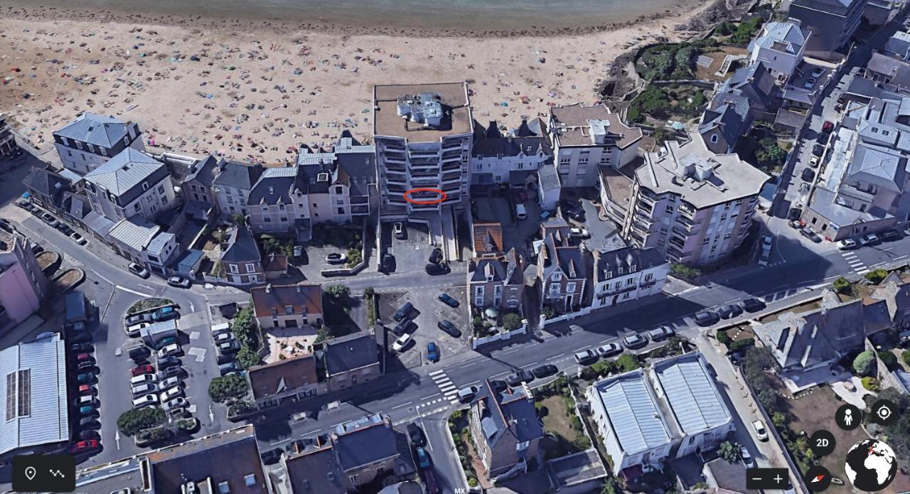 Appartement Les Pieds Dans L'Eau - Residence Sur La Plage 생말로 외부 사진