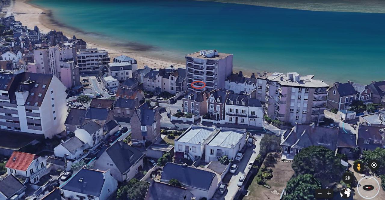 Appartement Les Pieds Dans L'Eau - Residence Sur La Plage 생말로 외부 사진